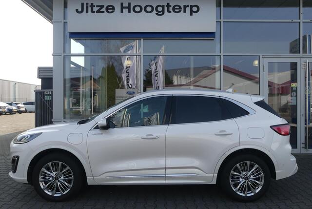 Ford KUGA 2.5 PHEV Vignale ELEKT. TREKHAAK (1.500KG), HUD, MEMORY, WINTER PACK, ADAPT. CRUISE, CLIMA, NAVI, CAMERA V&A, PDC V&A, APPLE CARPLAY/ANDROID AUTO, BLIS, KEYLESS, ELEKT. ACHTERKLEP, B&O, 38.338KM