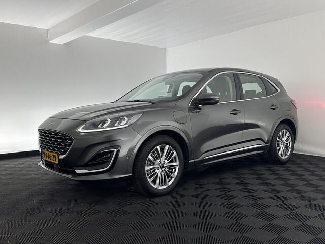 Ford KUGA 2.5 PHEV Vignale (INCL-BTW) Aut. *HEAD-UP | LEATHER | DIGI-COCKPIT | FULL-LED | KEYLESS | DAB | CARPLAY | NAVI-FULLMAP | MEMORY-PACK | HEATED-COMFORTSEATS | PRIVACY-GLASS | TOWBAR | 18''ALU*