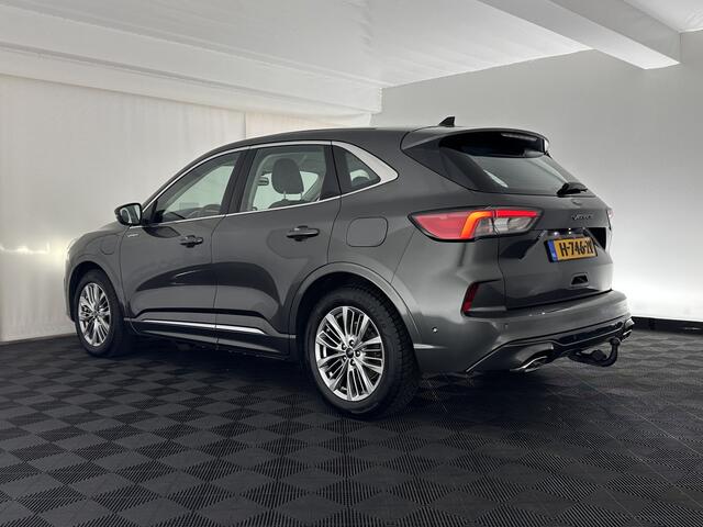 Ford KUGA 2.5 PHEV Vignale (INCL-BTW) Aut. *HEAD-UP | LEATHER | DIGI-COCKPIT | FULL-LED | KEYLESS | DAB | CARPLAY | NAVI-FULLMAP | MEMORY-PACK | HEATED-COMFORTSEATS | PRIVACY-GLASS | TOWBAR | 18''ALU*