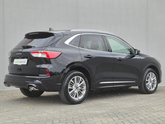 Ford KUGA 2.5 PHEV Plug-in Vignale Automaat / Fabrieksgarantie tot 04-2026 / Driver Assistance Pack / Technology Pack / Dealer Onderhouden / HUD / Apple Carplay Android Auto / Stuur-, Stoel en Achterbankverwarming / Adaptief CC / Voorruit verwarming / Elektrische a