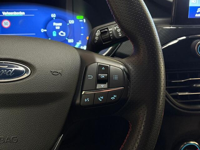 Ford KUGA 2.5 PHEV ST-Line X 225Pk Automaat (VIRTUAL COCKPIT, APPLE CARPLAY, GROOT NAVI, STUUR/STOELVERWARMING, CAMERA, ADAPTIVE CRUISE, GETINT GLAS, NIEUWSTAAT)