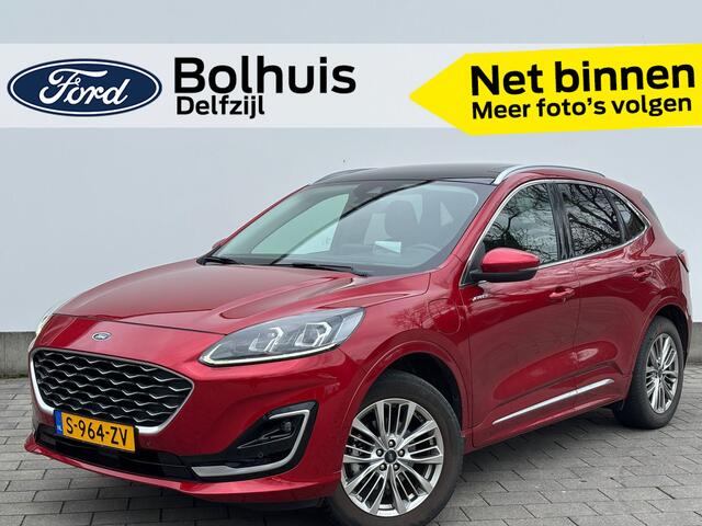 Ford KUGA 2.5 PHEV Vignale | Pano | Trekhaak | Leder | Camera | Winterpack |