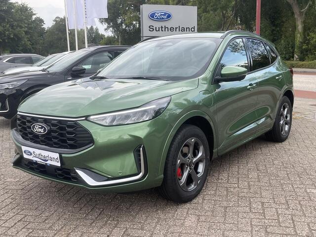 Ford KUGA 2.5 PHEV ST-Line X 243pk Wegklapbare Trekhaak | Winterpack | 2.100kg Trekgewicht | Bursting Green | Adaptieve Cruise | AGR Stoelen | Elek Achterklep | Originele Nederlandse auto