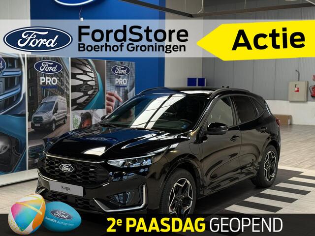 Ford KUGA 2.5 PHEV 243 pk ST-Line X | Elek. Trekhaak | Winter Pack | AGR stoelen I Pano I B&O I Adapt Cruise | 19'' | Gar. tm 2028