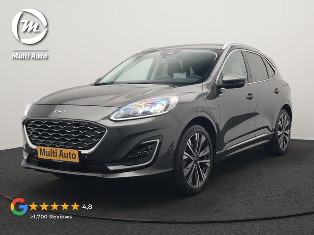 Ford KUGA 2.5 Vignale PHEV 225pk Dealer O.H. | Trekhaak Af Fabriek | Adaptive Cruise | Head Up | 360 Camera | Bang & Olufsen | Lederen Sportstoelen Memory & Verwarmd | Keyless | Blis | Stuur Verwarmd | Apple Carplay | Navigatie | DAB | Plug In Hybrid |