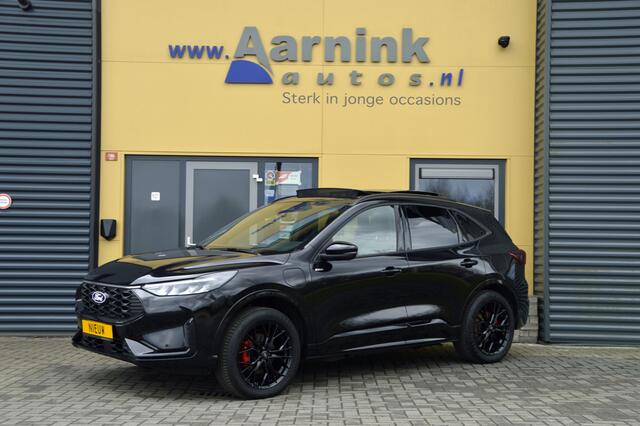 Ford KUGA 2.5 Phev ST-line X 243 pk, Black pack, Driverpack, Winterpack, Trekhaak, B&O Sound, 360 camera, lederen bekleding