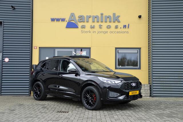 Ford KUGA 2.5 Phev ST-line X 243 pk, Black pack, Driverpack, Winterpack, Trekhaak, B&O Sound, 360 camera, lederen bekleding