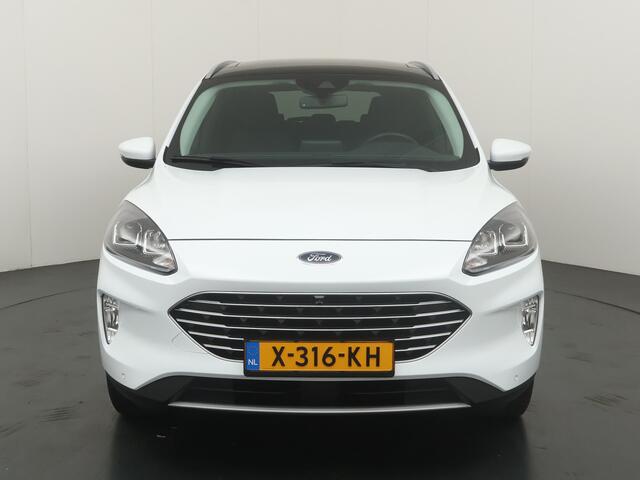 Ford KUGA 2.5 PHEV 225 pk Titanium | Trekhaak | Pano | Camera's | Adapt. cruise | 4 seiz. banden | 1e eig. | 100% dealer onderh.
