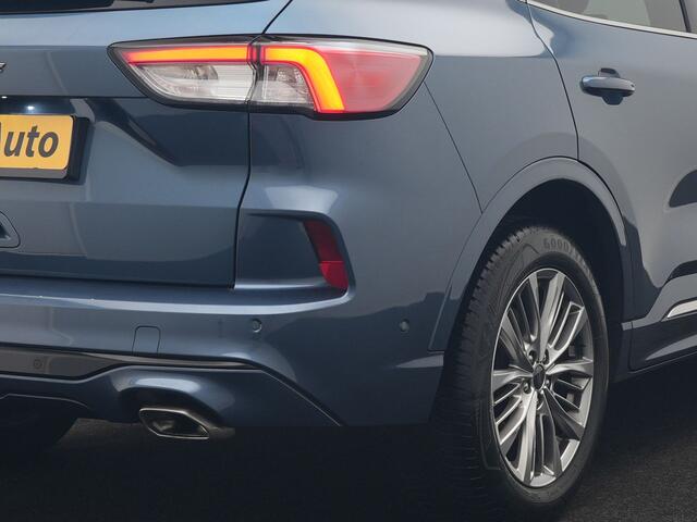 Ford KUGA 2.5 Vignale PHEV 225pk Dealer O.H. | Trekhaak Af Fabriek | 360 Camera | Adaptive Cruise | Lederen Sportstoelen Memory & Verwarmd | Bang & Olufsen | Apple Carplay | Keyless | Achterbank Verwarmd | Blis | Stuur Verwarmd | Navigatie | DAB | Plug In Hybrid |