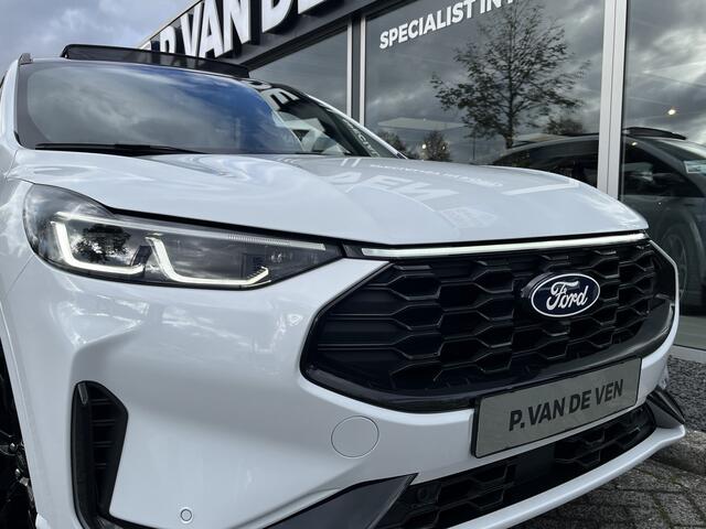 Ford KUGA 2.5 PHEV ST-Line X Black Package 243pk e-CVT Automaat | NIEUWSTE MODEL MET BLUECRUISE EN CONNECTIVITY | 5531 | Leverbaar in meerdere kleuren | Full Options | Pano | BlueCruise | Black Package | E-Trekhaak | Panodak | Coast-to-Coast Matrix LED |