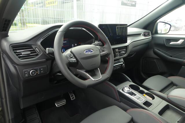 Ford KUGA 2.5 PHEV ST-Line X ELEKT. TREKHAAK (2.100KG), PANO, 20" BLACK PACK VELGEN, 360° CAMERA, HUD, MEMORY, WINTER PACK, ADAPT. CRUISE, CLIMA, NAVI, PDC V&A, APPLE CARPLAY/ANDROID AUTO, BLIS, KEYLESS, B&O, ELEKT. ACHTERKLEP, ELEKT. PASSAGIERSSTOEL, 8.983KM