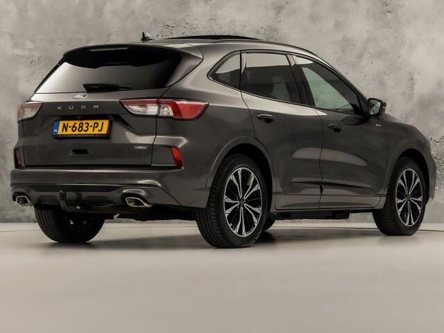 Ford KUGA 2.5 PHEV ST-Line X 225Pk Automaat (PANORAMADAK, 1e EIGENAAR, APPLE CARPLAY, STUUR/STOELVERWARMING, BANG&OLUFSEN, ELEK SPORTSTOELEN, CAMERA, TREKHAAK, ADAPTIVE CRUISE, NIEUWSTAAT)
