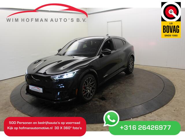 Ford MUSTANG Mach-E GT Extended AWD 98 kWh 487PK Pano B&O 360° Cam Vol Leder El-Stoelen + A-klep