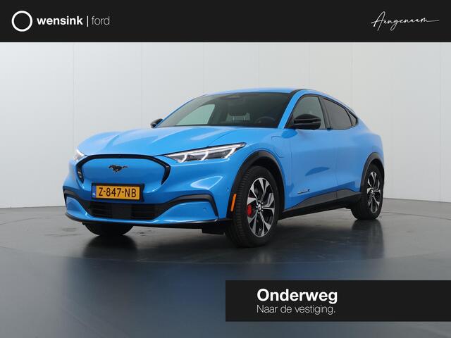 Ford MUSTANG Mach-E Extended Premium RWD 98 kWh | Navigatie | Parkeercamera 360° | Keyless Go | B&O | Cruise Control Adaptief | Elektr, Achterklep |