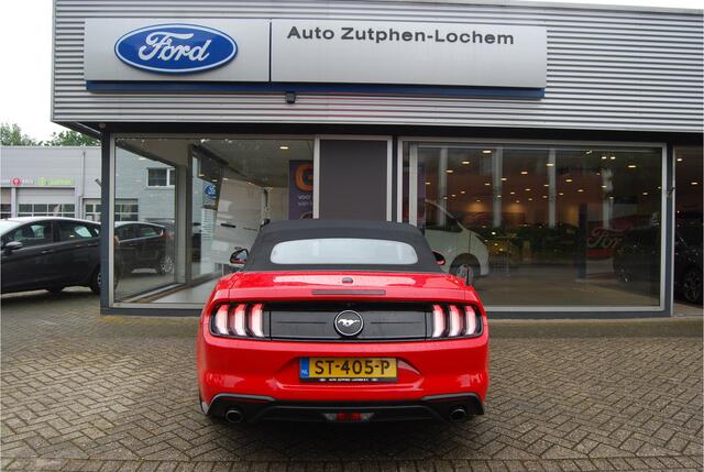 Ford MUSTANG Convertible 2.3 EcoBoost 290pk | NL-AUTO | ADAPTIEVE CRUISE | FULL LEDER | STOELVERKOELING | LEDER