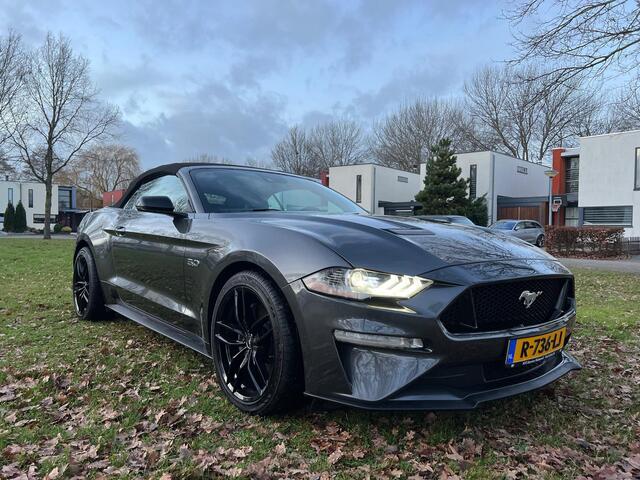 Ford MUSTANG GT CONVERTIBLE 5.0 V8 467PK|ACC|SFEER|CABRIO|LaneAss|StuurVerw|VOL
