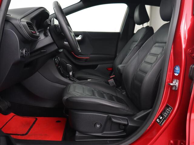 Ford PUMA 1.0 EcoBoost Hybrid ST Line Vignale | Leder | Trekhaak | Massage | Stoel & stuurverwarming | Carplay | Navigatie | Keyless | Full LED
