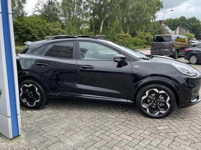 Ford PUMA 1.0 EcoBoost Hybrid ST-Line X 155pk Automaat | Panoramadak | Afneembare trekhaak | Winter Pack | Adaptive cruise control | 360 graden camera | Bang&Olufsen | Elektrsiche achterklep | Matrix LED