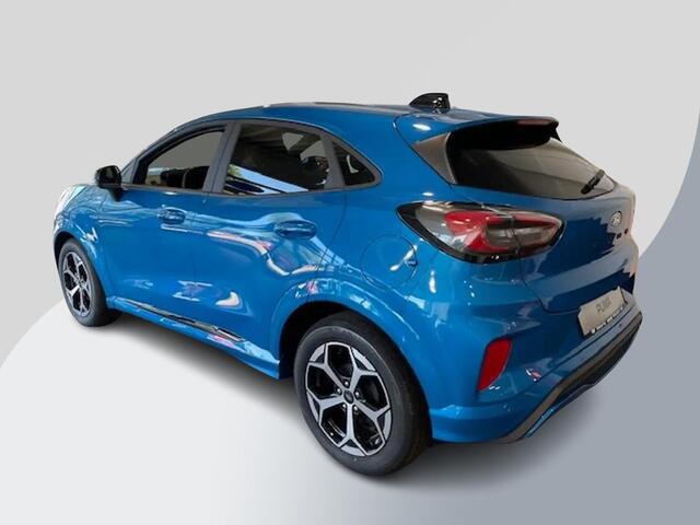 Ford PUMA 1.0 EcoBoost Hybrid ST-Line Automaat 125pk | Panoramadak | Trekhaak afneembaar | Winter Pack | Adaptive cruise control | Elektrische achterklep | Matrix LED | Keyless Entry | Navigatiesysteem | Privacy glass