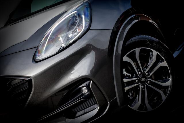 Ford PUMA 1.0 155 PK EcoBoost Hybrid ST-Line X RIJKLAAR INCL:GARANTIE. | Vooruit/stoel/stuur Verwarming I Wireless Charging | Clima | Navigatie | Trekhaak |