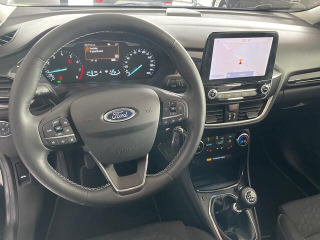 Ford PUMA 1.0 EcoBoost Hybrid Titanium X Climate control - Cruise control - Park. sensoren achter - Navi - MF lederen stuurwiel + verwarmbaar - Mistlampen - LMV - Elektrische ramen V+A - V-stoelen verstel en verwarmbaar + massagefun