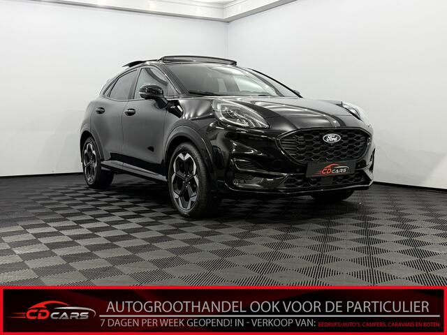Ford PUMA 1.0 EcoBoost Hybrid ST-Line X Pano, Half leder, Navi, Camera, Keyless start, Cruise control, Virtual desk, Winterpakket, 2 jaar garantie