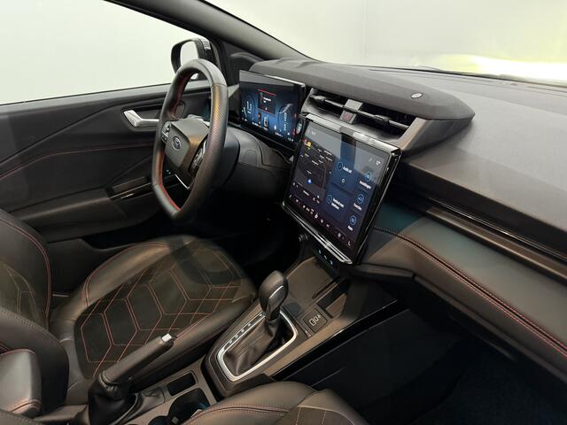 Ford PUMA 1.0 EcoBoost Hybrid ST-Line X Pano, Half leder, Navi, Camera, Keyless start, Cruise control, Virtual desk, Winterpakket, 2 jaar garantie