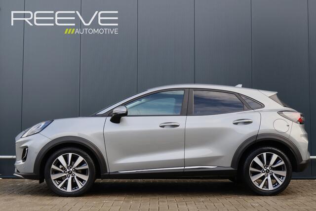 Ford PUMA 1.0 EcoBoost Hybrid Titanium X | 125 pk | Half leer | Bang & Olufsen | Stoel- stuurverwarming | Voorruitverwarming | Adaptieve Cruise Control
