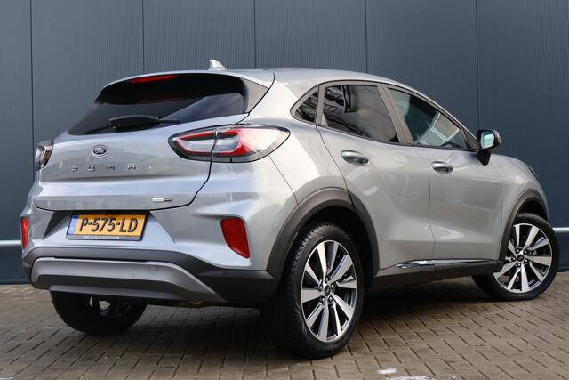 Ford PUMA 1.0 EcoBoost Hybrid Titanium X | 125 pk | Half leer | Bang & Olufsen | Stoel- stuurverwarming | Voorruitverwarming | Adaptieve Cruise Control