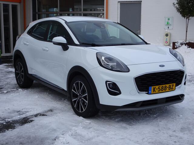 Ford PUMA 1.0 EcoBoost Hybrid Titanium Automatische airco, cruise controle, parkeersensoren, stoelverwarming, stuurverwarming, navigatie, apple carplay, android auto, licht metalen velgen, enz.