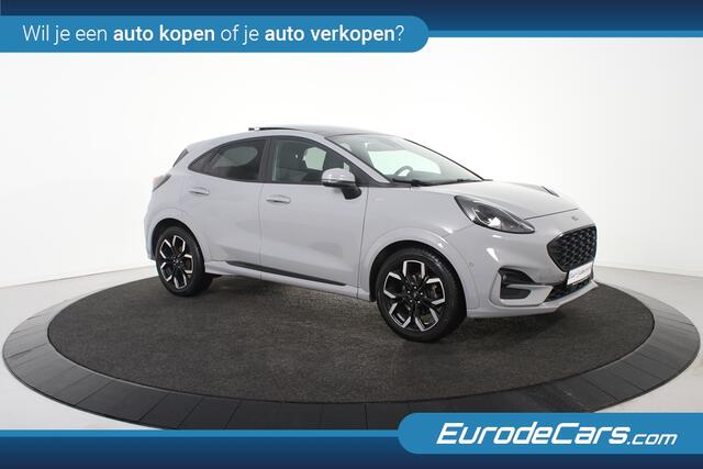 Ford PUMA 1.0 EcoBoost Hybrid ST-Line *1ste Eigenaar*Leer*Panoramadak*Navigatie*Keyless*