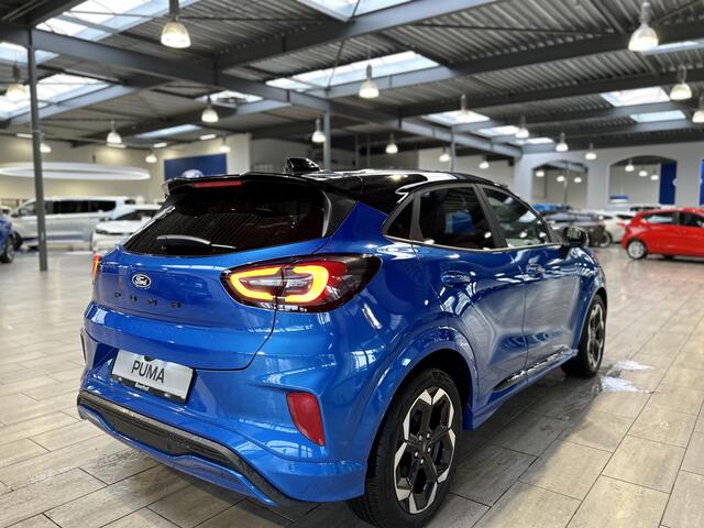 Ford PUMA EcoBoost Hybrid 155 pk ST-Line X | Trekhaak | Winter Pack | 360° Camera | B&O | Adapt. cruise | Gar. tm 2028