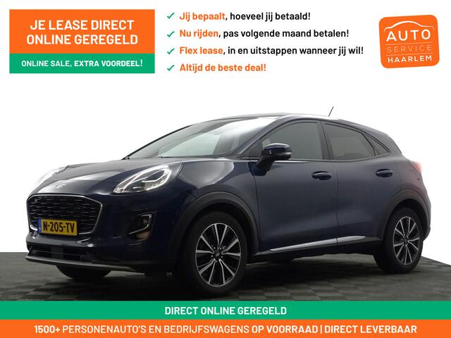Ford PUMA 1.0 EcoBoost Hybrid Titanium- Carplay, Android Auto, Stuur/Stoelverwarming, Camera, Lane Assist, Privacy Glass