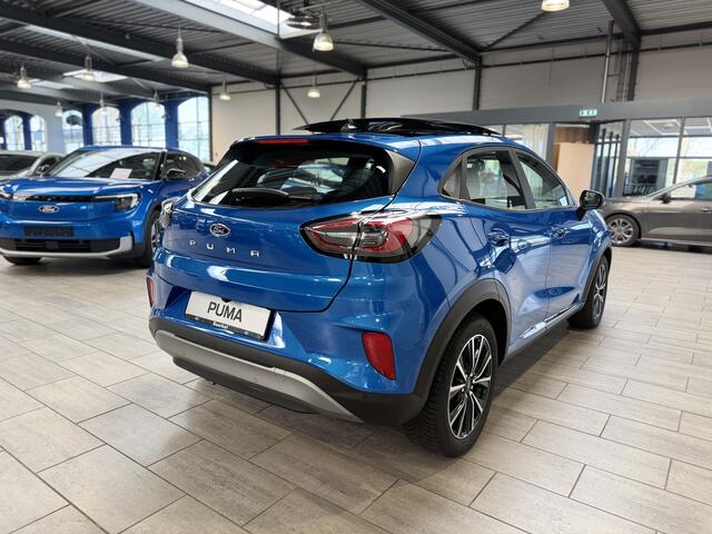 Ford PUMA EcoBoost Hybrid 125pk Titanium | Trekhaak | Pano | Elek achterklep | Winterpack | Adapt. Cruise | Dodehoek detectie | Camera |