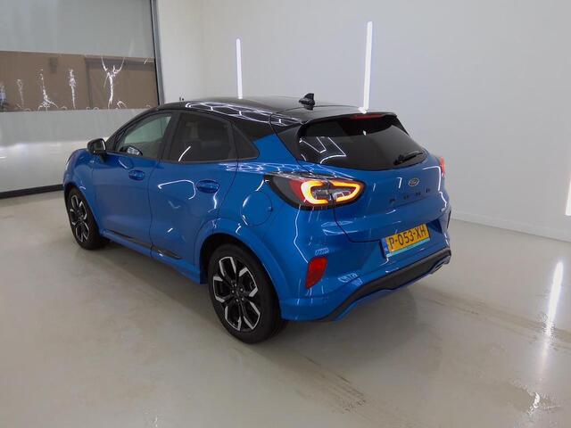 Ford PUMA 155pk Eco Hybrid ST-Line X Leer Black pack B&O Navi Winter pack Climat Cruise 18" LM velgen Privacy glass