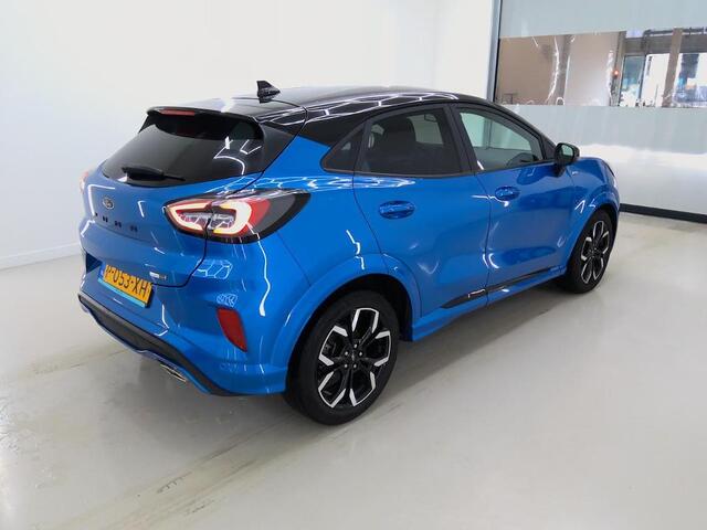 Ford PUMA 155pk Eco Hybrid ST-Line X Leer Black pack B&O Navi Winter pack Climat Cruise 18" LM velgen Privacy glass