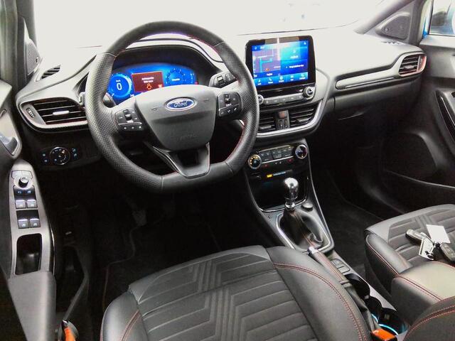 Ford PUMA 155pk Eco Hybrid ST-Line X Leer Black pack B&O Navi Winter pack Climat Cruise 18" LM velgen Privacy glass