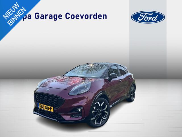 Ford PUMA 1.0 EB Hybrid 125PK ST-Line X Automaat | VIVID RUBY EDITION | WINTERPACK | BLIS | KEYLESS |