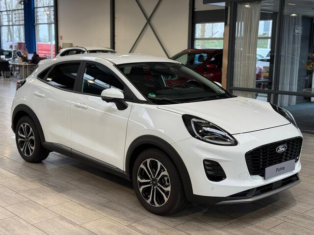 Ford PUMA EcoBoost Hybrid 125pk Titanium | Elek achterklep | Winterpack | Adapt. Cruise | Dodehoek detectie | 360 Camera |Fabr. Gar. t/m 04-2029