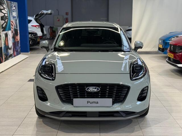 Ford PUMA EcoBoost 155 pk Hybrid Titanium | Trekhaak | Winter Pack | Adapt. Cruise | 360 Camera | 4 seiz. banden | LED | fabr. gar. tm 05/2029