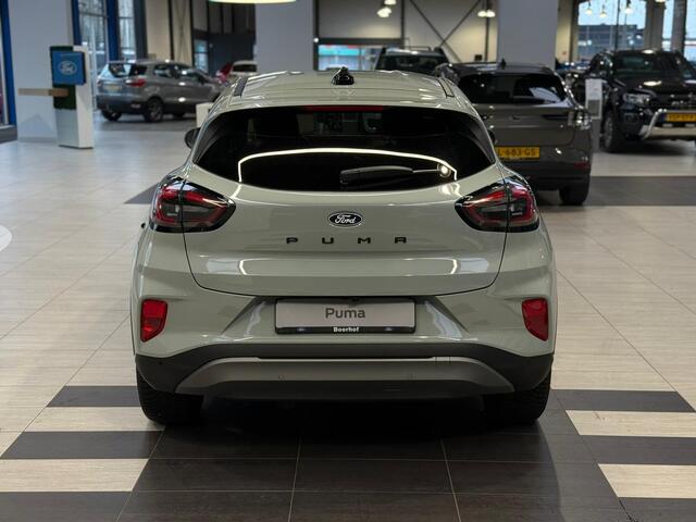 Ford PUMA EcoBoost 155 pk Hybrid Titanium | Trekhaak | Winter Pack | Adapt. Cruise | 360 Camera | 4 seiz. banden | LED | fabr. gar. tm 05/2029