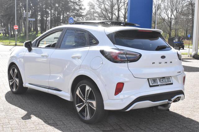 Ford PUMA 1.0 EcoBoost Hybrid ST-Line X Automaat | Schuif/Kantel-dak | B&O | Trekhaak | Half-Leder | 12 mnd BOVAG garantie | Whatsapp 06-53188999