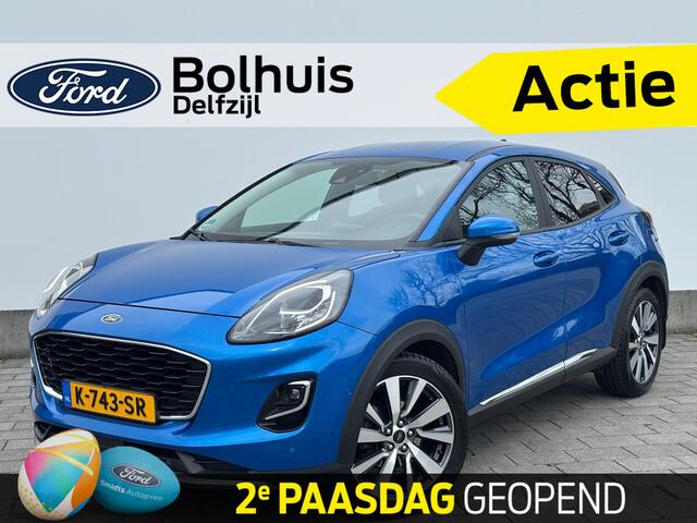Ford PUMA EcoBoost Hybrid Titanium X | Key Less | Adaptieve Cruise | Winterpack | 100% dealer onderhouden