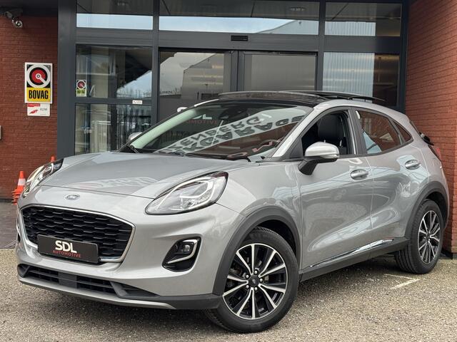 Ford PUMA 1.0 EcoBoost Hybrid Titanium X // PANO SCHUIF DAK // NAVI // PDC // STOEL + STUUR VERWARMING //