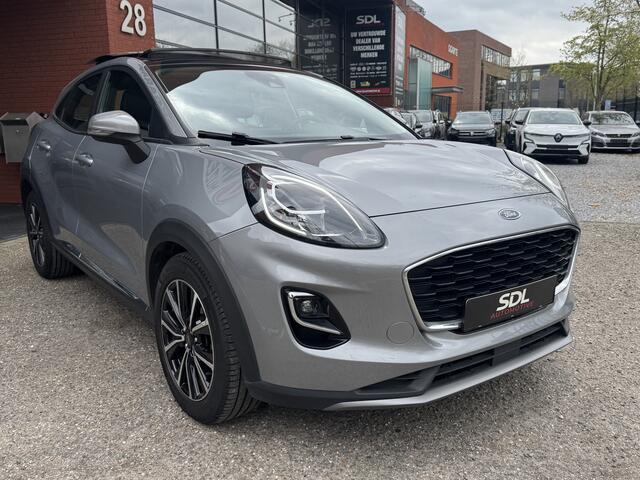 Ford PUMA 1.0 EcoBoost Hybrid Titanium X // PANO SCHUIF DAK // NAVI // PDC // STOEL + STUUR VERWARMING //