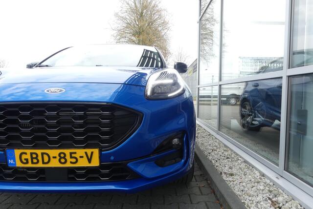 Ford PUMA 1.0 EcoBoost Hybrid ST-Line X WINTER PACK, ADAPT. CRUISE, CLIMA, NAVI, CAMERA, PDC V&A, APPLE CARPLAY/ANDROID AUTO, BLIS, KEYLESS, B&O, ELEKT. ACHTERKLEP, 35.951KM