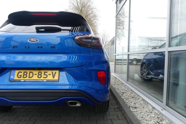 Ford PUMA 1.0 EcoBoost Hybrid ST-Line X WINTER PACK, ADAPT. CRUISE, CLIMA, NAVI, CAMERA, PDC V&A, APPLE CARPLAY/ANDROID AUTO, BLIS, KEYLESS, B&O, ELEKT. ACHTERKLEP, 35.951KM