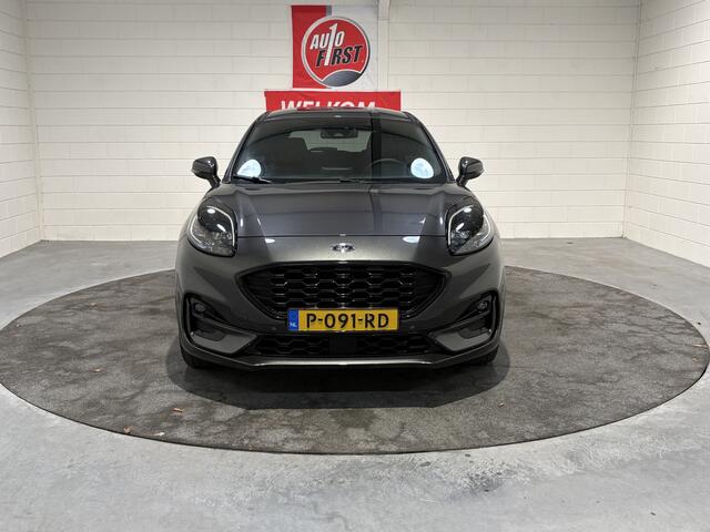 Ford PUMA 1.0 EcoBoost Hybrid ST-Line X, NL auto, Clima, Cruise, Camera, Navi, Hoge instap, Half leder, Trekhaak, Parkeersensoren v en a, 17 inch, Led lampen