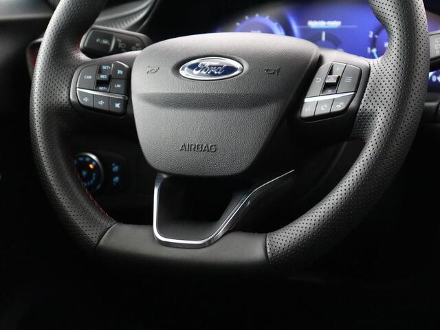 Ford PUMA 1.0 EcoBoost Hybrid ST-Line X | Carplay | B&O Sound | Navigatie | Half leder | Climate control | Full LED | Digital Cockpit | Cruise control | Parkeerhulp | Bluetooth | Getint glas