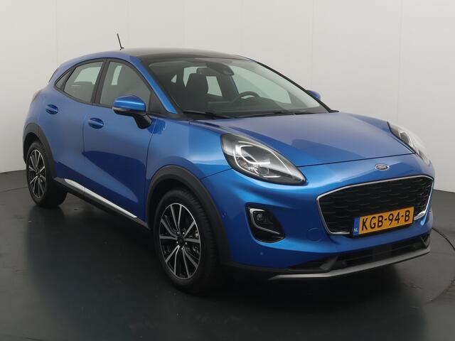 Ford PUMA EcoBoost Hybrid 125pk Titanium | Trekhaak | Pano | Elek achterklep | Winterpack | Adapt. Cruise | Dodehoek detectie | Camera |